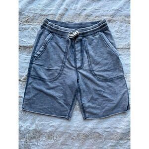 Arizona Jeans Co. Unisex Blue Light Washed Comfort Sweatpant Shorts Drawstring M